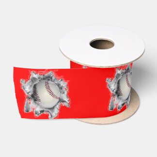 Baseball Gift Satin Ribbon