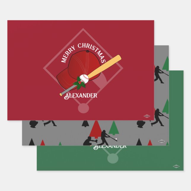 Baseball Gift Wrap HAMbyWG (Set)