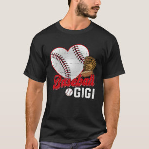 Baseball Gigi Baseball  Cute Mother s Day Girl Wom T-Shirt