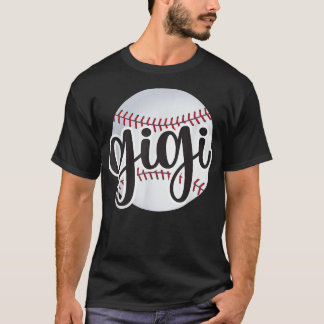Baseball Gigi Baseball Fan Proud Baseball Grandma  T-Shirt