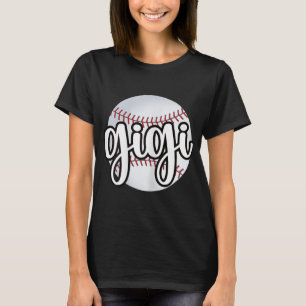 Baseball Gigi Baseball Fan Proud Baseball Grandma T-Shirt
