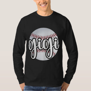 Baseball Gigi Baseball Fan Proud Baseball Grandma  T-Shirt