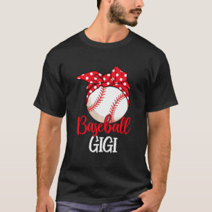 Baseball Gigi Cute Mother'S Day Funny Baseball Pla T-Shirt