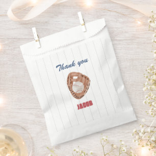 Baseball glove and ball Favour Bag