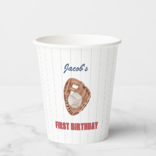 Baseball Glove and Ball Paper Cup - Rookie of the