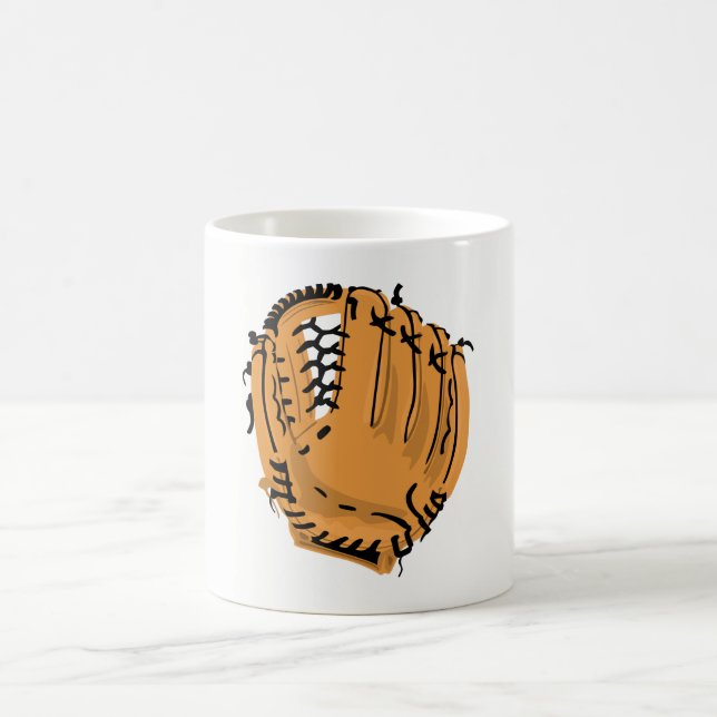 Baseball Glove Coffee Mug (Center)