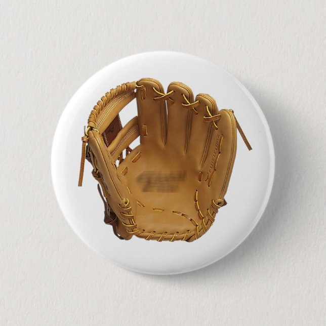 Baseball Glove or Mitt button (Front)
