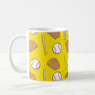 Baseball - Gloves, Balls & Bats Coffee Mug