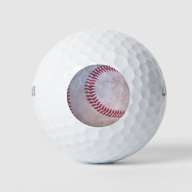 Baseball Golf Balls (Front)