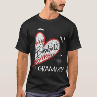 Baseball Grammy For Grandma Women Mother's Day Gif T-Shirt