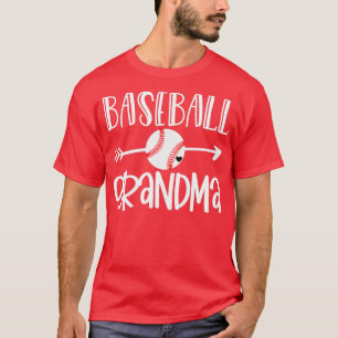 Baseball Grandma from Grandson Cute Arrow Heart G T-Shirt
