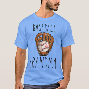 Baseball Grandma Game Day Baseball Lover Mothers D T-Shirt