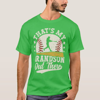 Baseball Grandma Grandpahats My Grandson Outhere S T-Shirt