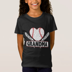 Baseball Grandma Matching Family Softball Baseball T-Shirt