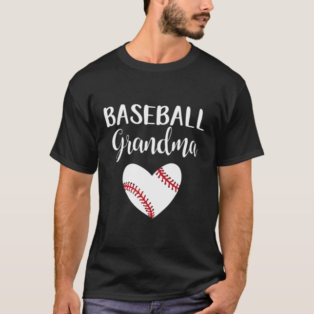 Baseball Grandma T-Shirt (Front)