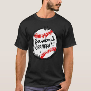 Baseball Grandpa Grandma Women Christmas Mother's T-Shirt