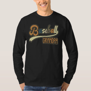 Baseball Grandpa Proud Baseball Player Grandpa Fat T-Shirt