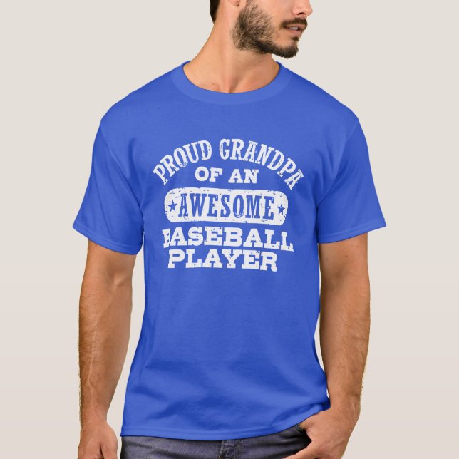 Baseball Grandpa T-Shirt (Front)