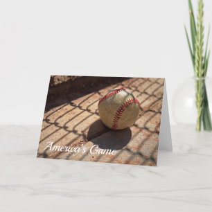 Baseball Greeting Card