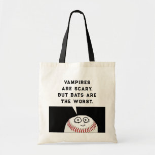 baseball Halloween Tote Bag