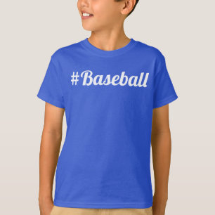 Baseball Hashtag Youth Fan Must-Have T-Shirt
