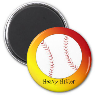 Baseball - Heavy Hitter Magnet