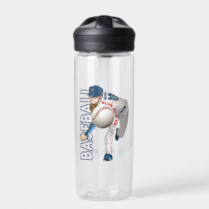 Baseball Hero with Million Dollar Arm 20oz Water Bottle
