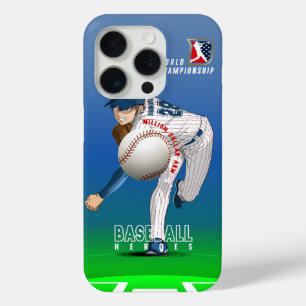 Baseball Hero with Million Dollar Arm iPhone 15 Pro Case
