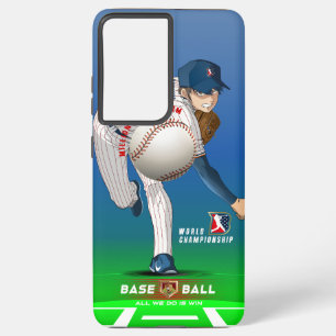 Baseball Hero with Million Dollar Arm Samsung Galaxy Case