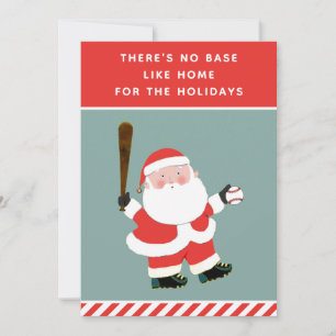 Baseball Holiday Christmas Cards