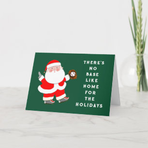 Baseball Holiday Christmas Cards