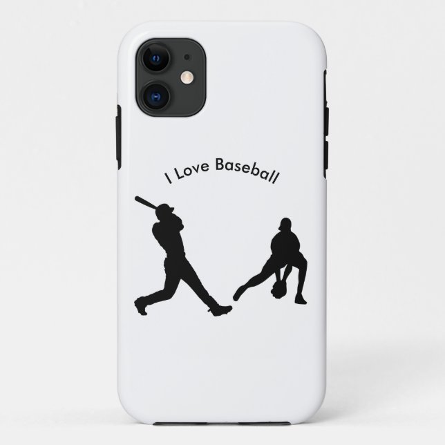 Baseball image for iPhone 5/5S, Barely There Case-Mate iPhone Case (Back)