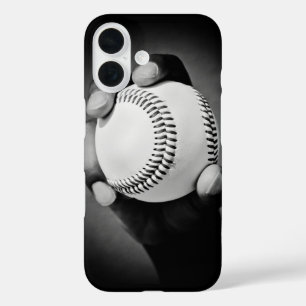 baseball in hand iPhone 16 case