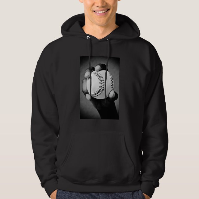baseball in hand hoodie (Front)