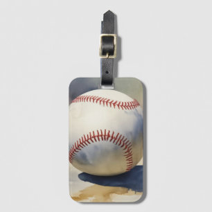 Baseball Inspirational Luggage Tag