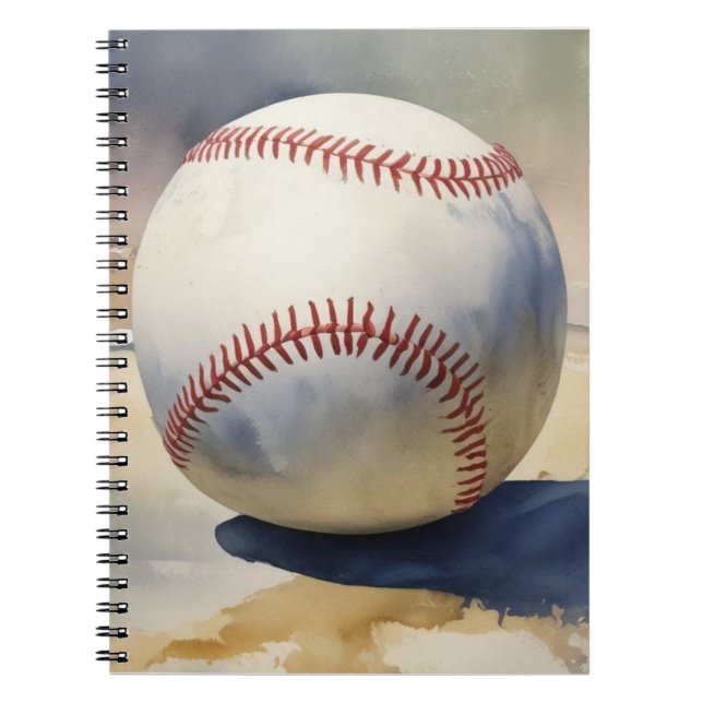 Baseball Inspirational Notebook (Front)