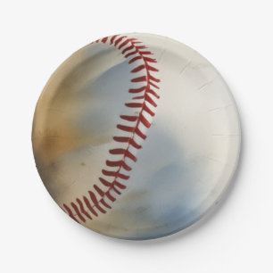 Baseball Inspirational Paper Plate