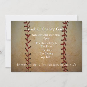 Baseball Invitation