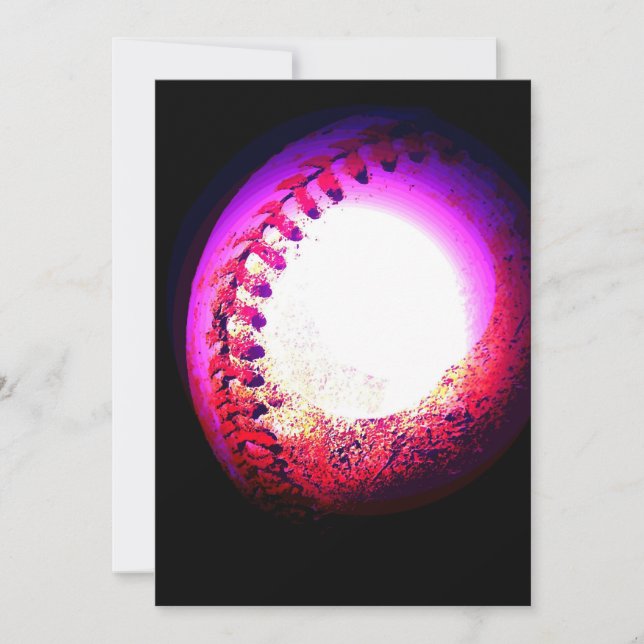 Baseball Invitation (Front)