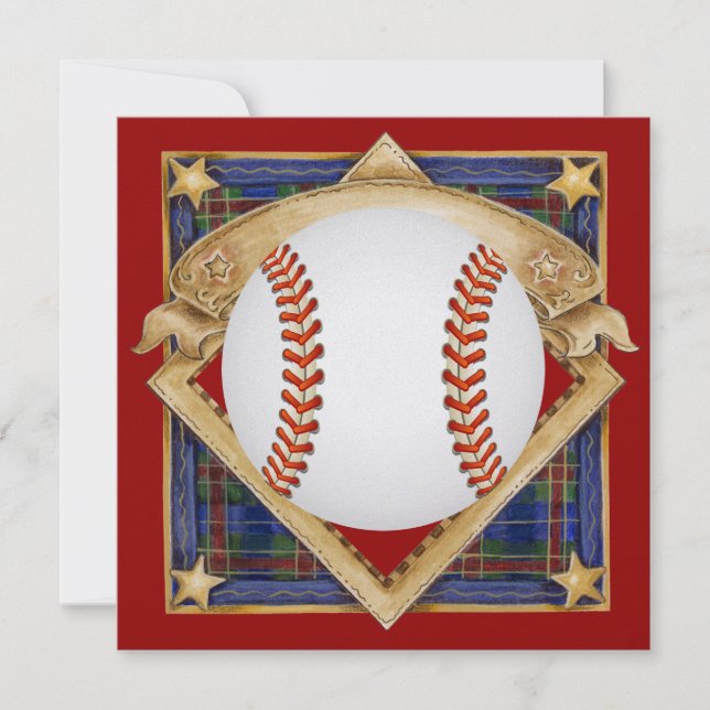 Baseball Invitation  - SRF (Front)