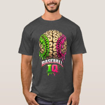 Baseball IQ Brain Drip Art