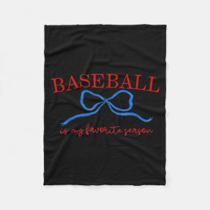 Baseball Is My Favorite Season Shirt, Baseball Sea Fleece Blanket
