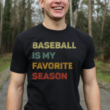 Baseball Is My Favourite Season Retro