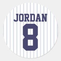 Baseball Jersey with Custom Name and Number