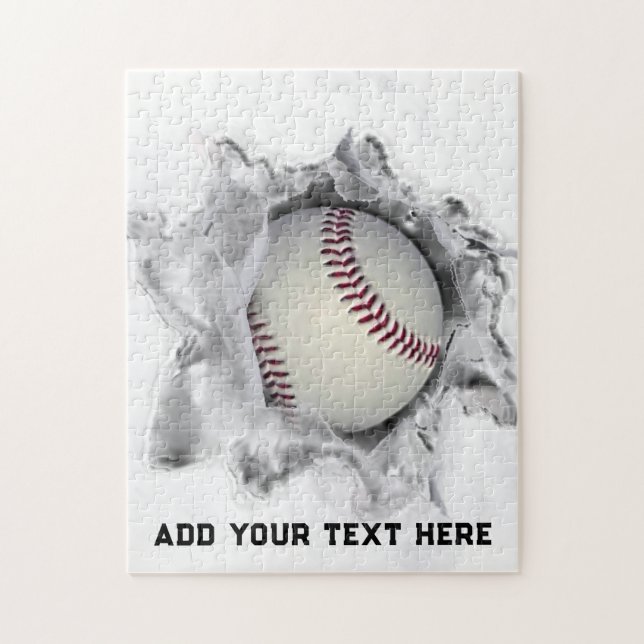 Baseball Jigsaw Puzzle (Vertical)