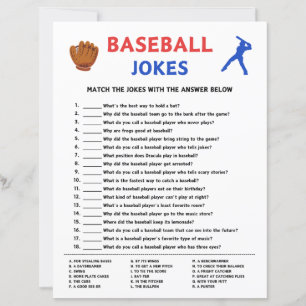 Baseball Jokes Game