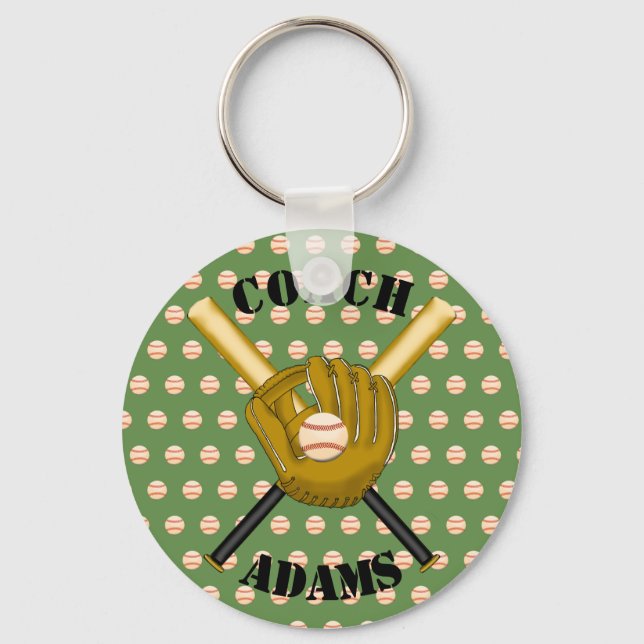 Baseball Key Chain (Front)