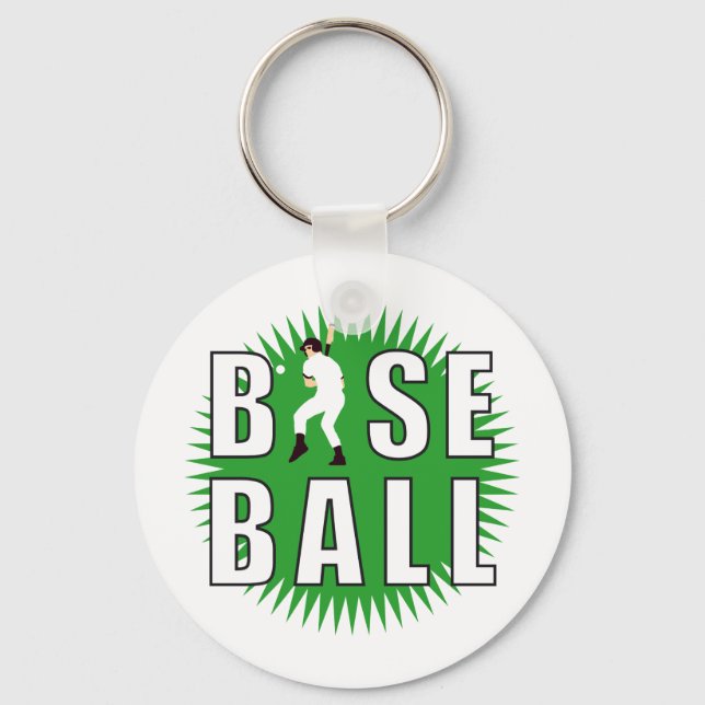 Baseball Key Ring (Front)