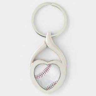 Baseball Key Ring
