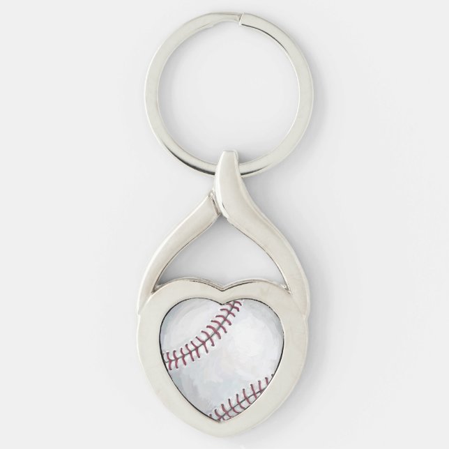 Baseball Key Ring (Front)